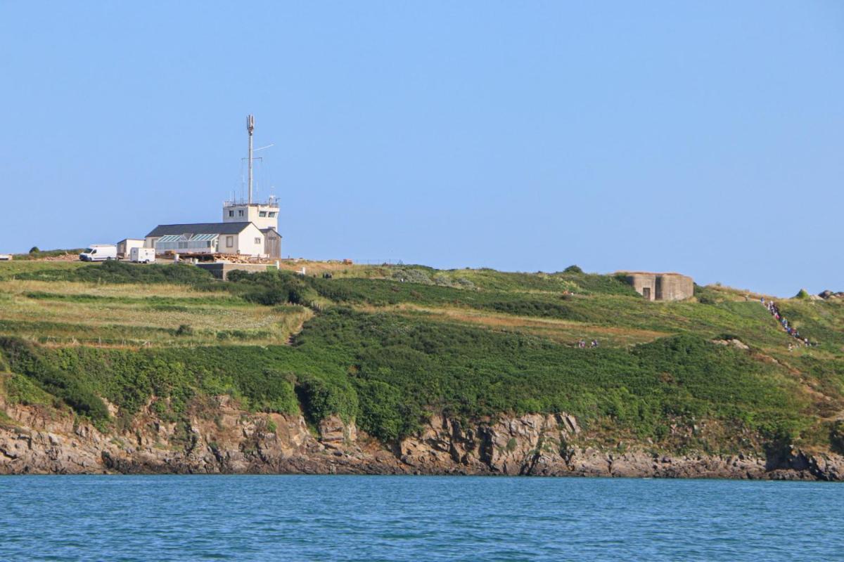 Lostra 2 - Appartement Avec Mezzanine, Front De Mer A Cancale Sur Le Port De La Houle Exterior foto